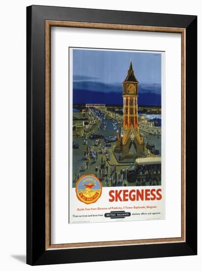 Skegness-null-Framed Art Print