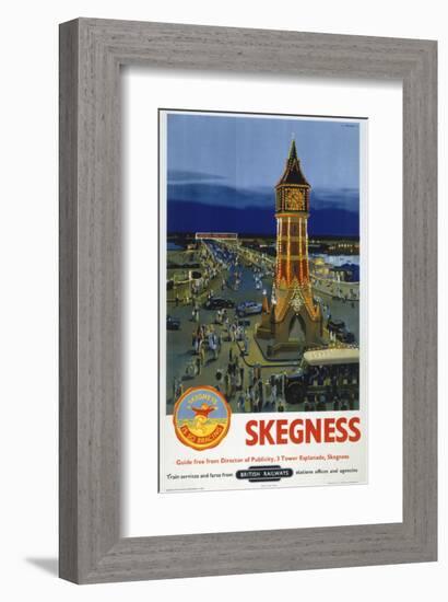 Skegness-null-Framed Art Print