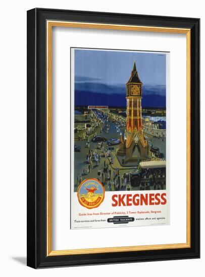 Skegness-null-Framed Art Print