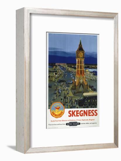 Skegness-null-Framed Art Print
