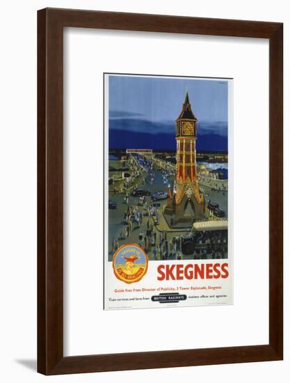 Skegness-null-Framed Art Print