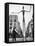 Skeletal Giacometti Sculpture on Parisian Street-Gordon Parks-Framed Premier Image Canvas