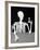 Skeleton Holding Hourglass-Bettmann-Framed Photographic Print