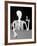 Skeleton Holding Hourglass-Bettmann-Framed Photographic Print