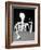 Skeleton Holding Hourglass-Bettmann-Framed Photographic Print