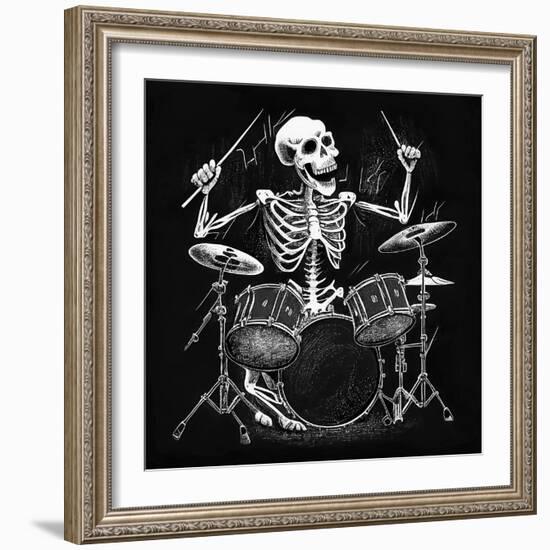 Skeleton II-null-Framed Giclee Print
