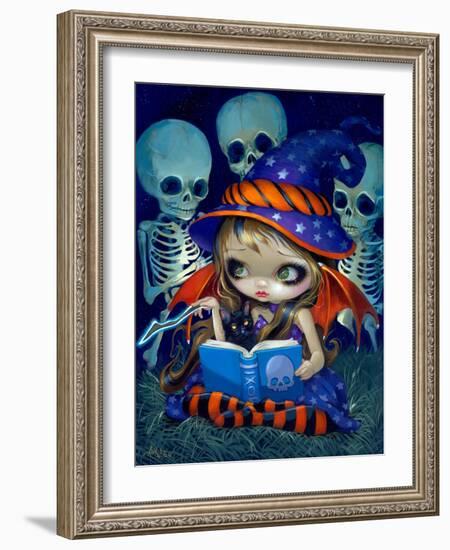 Skeleton Magic-Jasmine Becket-Griffith-Framed Art Print