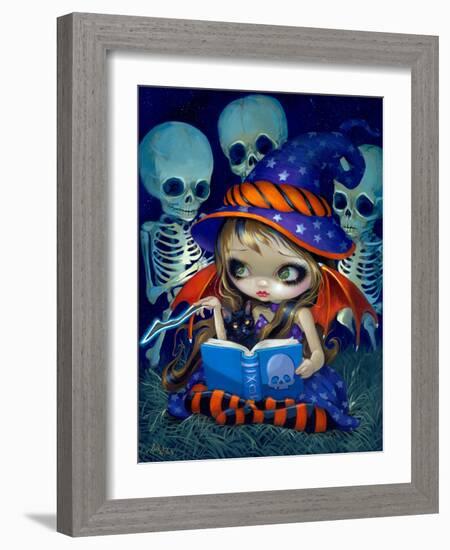 Skeleton Magic-Jasmine Becket-Griffith-Framed Art Print