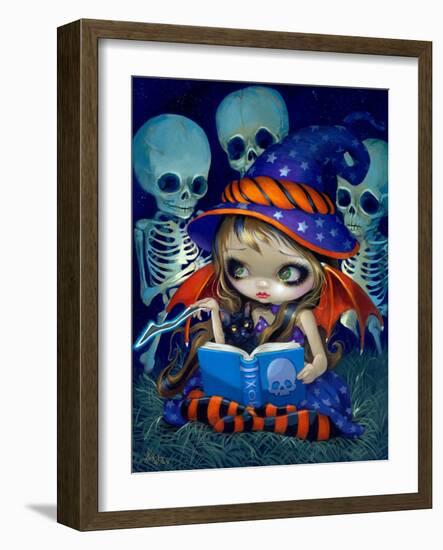 Skeleton Magic-Jasmine Becket-Griffith-Framed Art Print