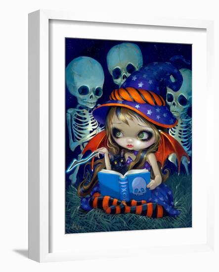 Skeleton Magic-Jasmine Becket-Griffith-Framed Art Print