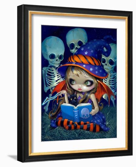 Skeleton Magic-Jasmine Becket-Griffith-Framed Art Print