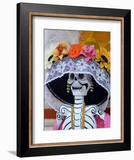 Skeleton on Day of the Dead Festival, San Miguel De Allende, Mexico-Nancy Rotenberg-Framed Photographic Print