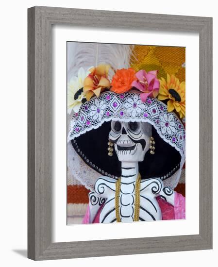 Skeleton on Day of the Dead Festival, San Miguel De Allende, Mexico-Nancy Rotenberg-Framed Photographic Print