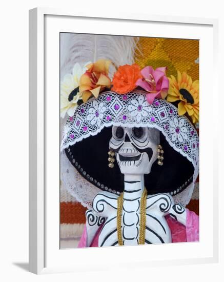 Skeleton on Day of the Dead Festival, San Miguel De Allende, Mexico-Nancy Rotenberg-Framed Photographic Print