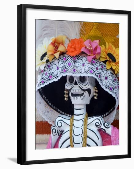 Skeleton on Day of the Dead Festival, San Miguel De Allende, Mexico-Nancy Rotenberg-Framed Photographic Print