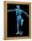 Skeleton Playing Football-Roger Harris-Framed Premier Image Canvas