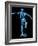 Skeleton Playing Football-Roger Harris-Framed Photographic Print