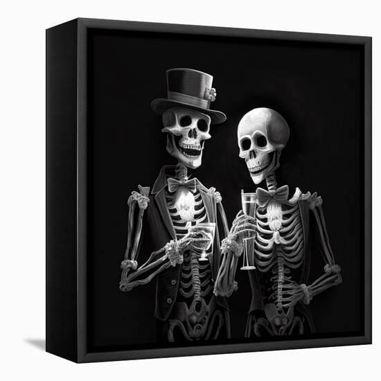 Skeleton VI-null-Framed Premier Image Canvas