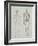 Skeletons of Australopithecus Boisei and Homo Sapiens-null-Framed Giclee Print