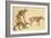 Skeletons of Man, Dog, Wild Boar, 1860-Science Source-Framed Giclee Print