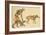 Skeletons of Man, Dog, Wild Boar, 1860-Science Source-Framed Giclee Print