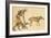 Skeletons of Man, Dog, Wild Boar, 1860-Science Source-Framed Giclee Print