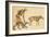 Skeletons of Man, Dog, Wild Boar, 1860-Science Source-Framed Giclee Print