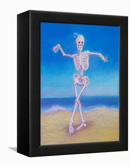 Skelly Dancer I-Marie Marfia-Framed Premier Image Canvas