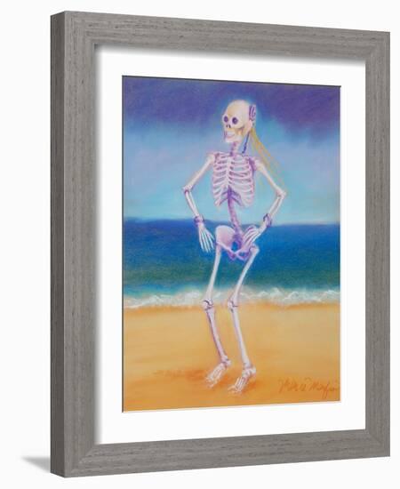 Skelly Dancer II-Marie Marfia-Framed Giclee Print