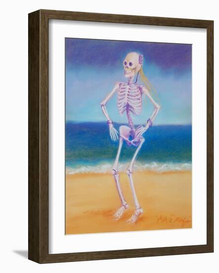 Skelly Dancer II-Marie Marfia-Framed Giclee Print