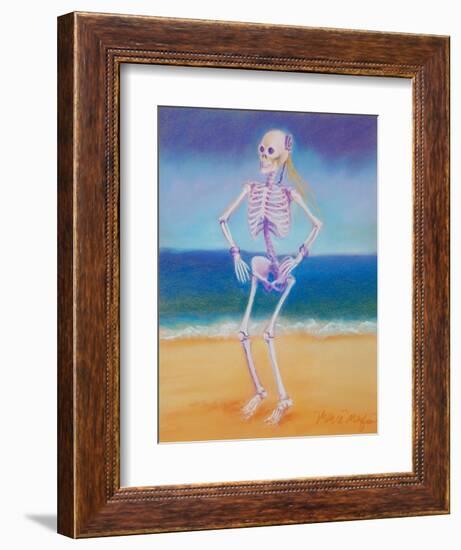 Skelly Dancer II-Marie Marfia-Framed Giclee Print