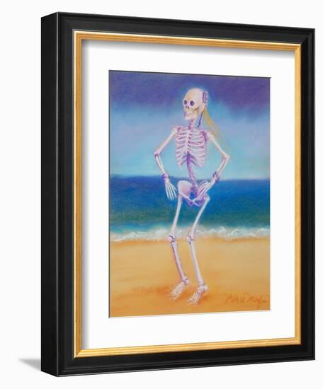 Skelly Dancer II-Marie Marfia-Framed Giclee Print