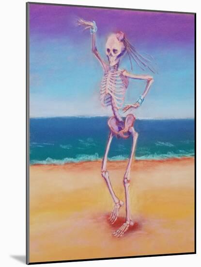 Skelly Dancer IV-Marie Marfia-Mounted Giclee Print