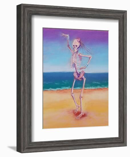 Skelly Dancer IV-Marie Marfia-Framed Giclee Print