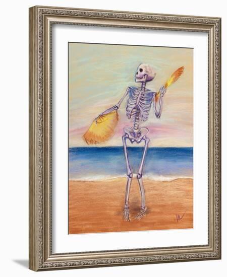 Skelly Dancer No. 10-Marie Marfia-Framed Giclee Print