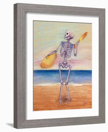 Skelly Dancer No. 10-Marie Marfia-Framed Giclee Print