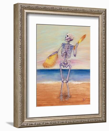 Skelly Dancer No. 10-Marie Marfia-Framed Giclee Print