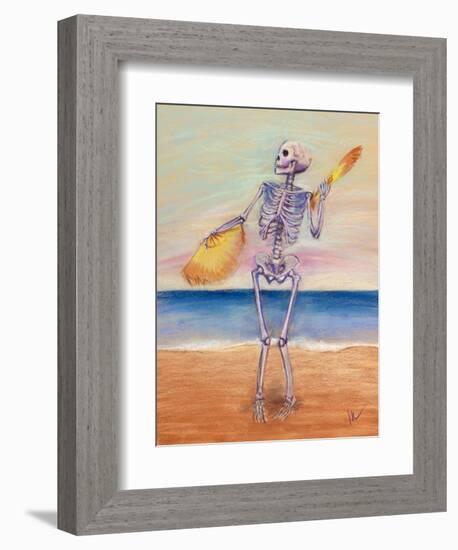 Skelly Dancer No. 10-Marie Marfia-Framed Giclee Print