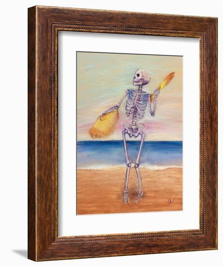 Skelly Dancer No. 10-Marie Marfia-Framed Giclee Print