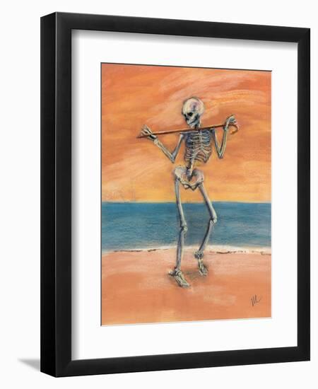 Skelly Dancer No. 11-Marie Marfia-Framed Giclee Print