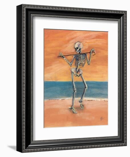 Skelly Dancer No. 11-Marie Marfia-Framed Giclee Print