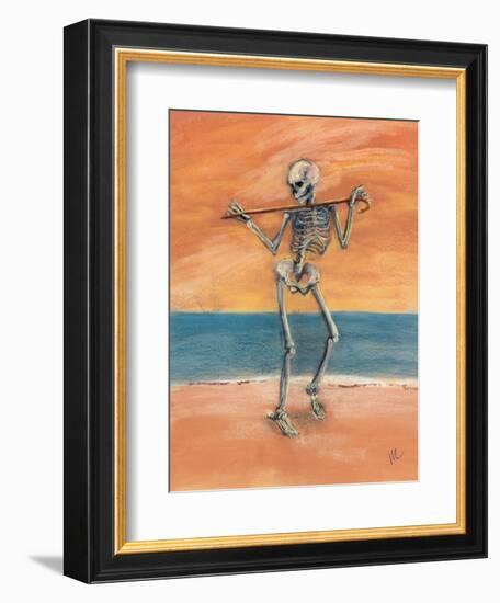 Skelly Dancer No. 11-Marie Marfia-Framed Giclee Print