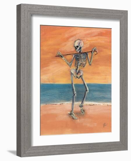 Skelly Dancer No. 11-Marie Marfia-Framed Giclee Print