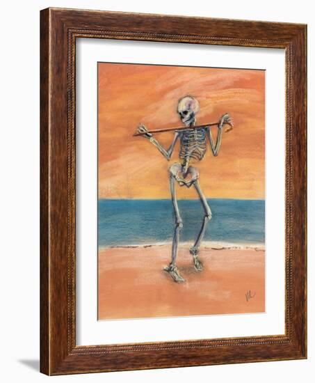 Skelly Dancer No. 11-Marie Marfia-Framed Giclee Print