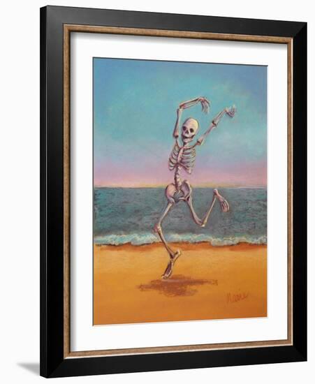 Skelly Dancer VIII-Marie Marfia-Framed Giclee Print