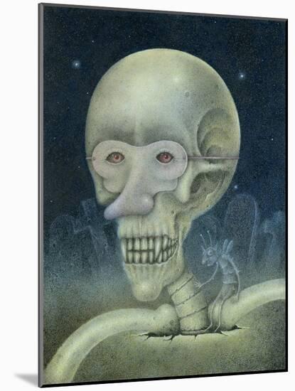 Skellybones and Grubsteak-Wayne Anderson-Mounted Giclee Print