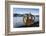 Skeppsholmsbron Bridge, Crown, Gilded, View on Stockholm Castle-Frina-Framed Photographic Print