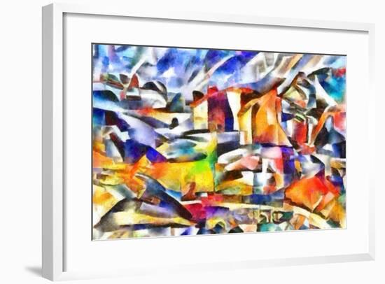 Sketch ,2017-Alex Caminker-Framed Giclee Print