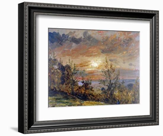 Sketch at Hampstead Heath-John Constable-Framed Giclee Print