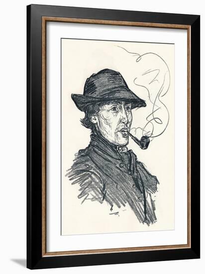 Sketch by Nico Jungmann, C1900-Nicolaas Wilhelm Jungmann-Framed Giclee Print